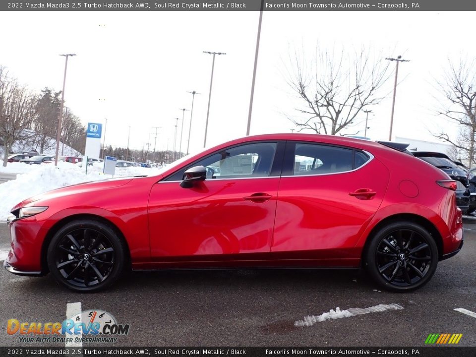 Soul Red Crystal Metallic 2022 Mazda Mazda3 2.5 Turbo Hatchback AWD Photo #6