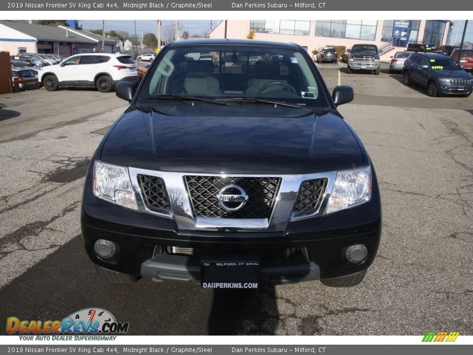 2019 Nissan Frontier SV King Cab 4x4 Midnight Black / Graphite/Steel Photo #2