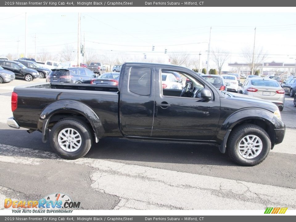 Midnight Black 2019 Nissan Frontier SV King Cab 4x4 Photo #4