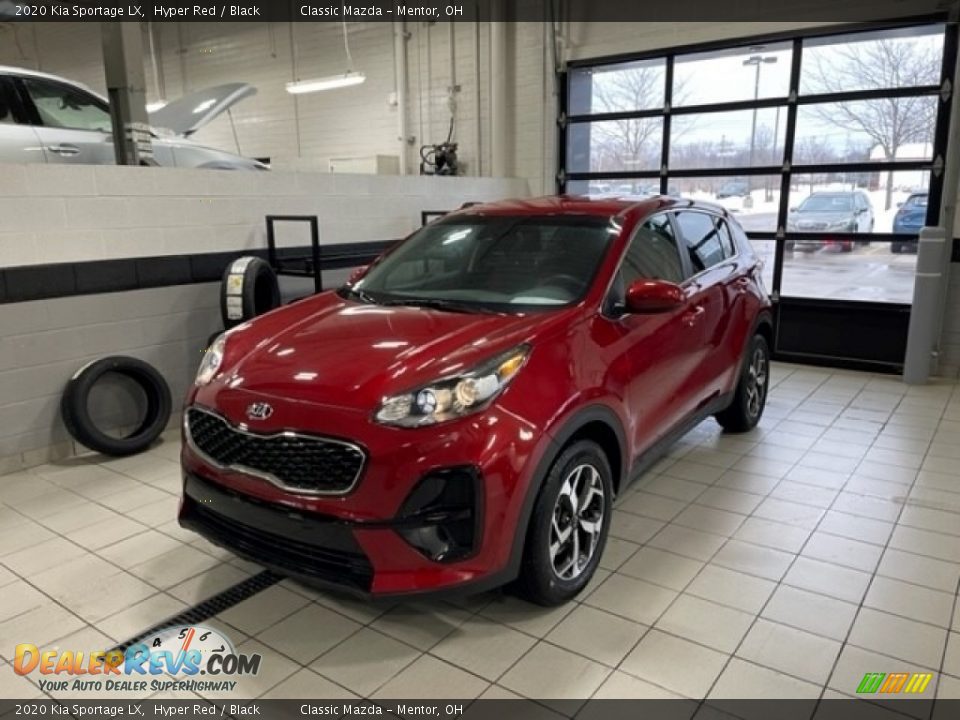 2020 Kia Sportage LX Hyper Red / Black Photo #2