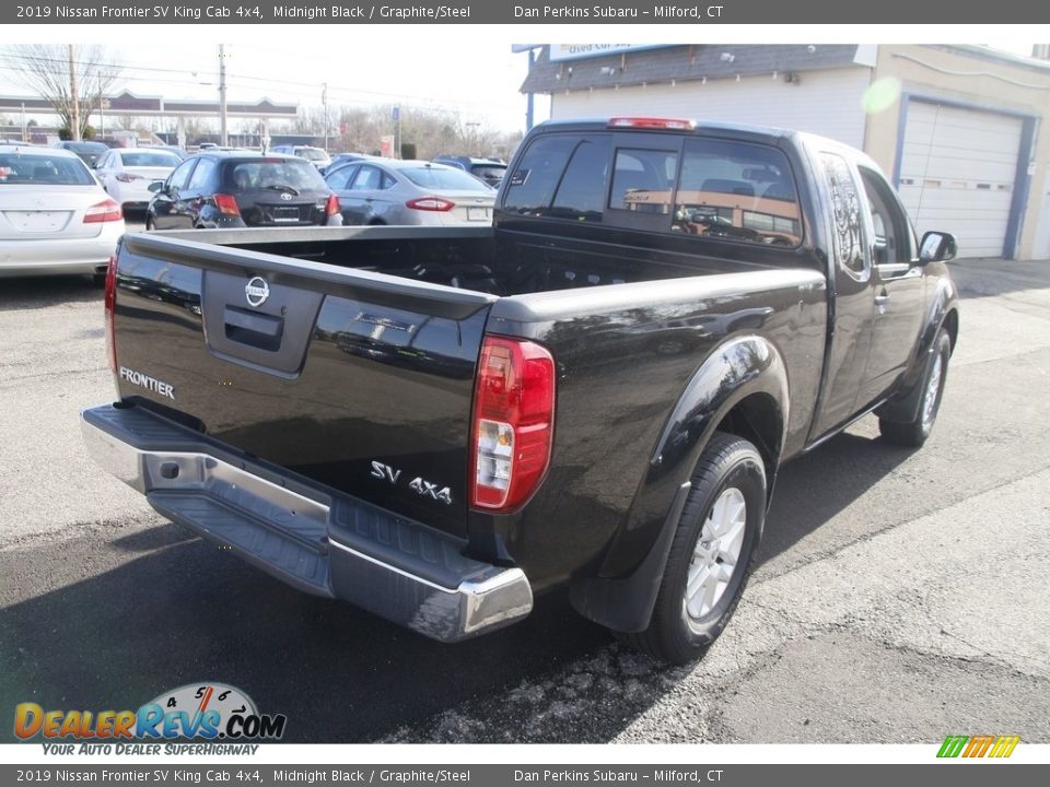 2019 Nissan Frontier SV King Cab 4x4 Midnight Black / Graphite/Steel Photo #5