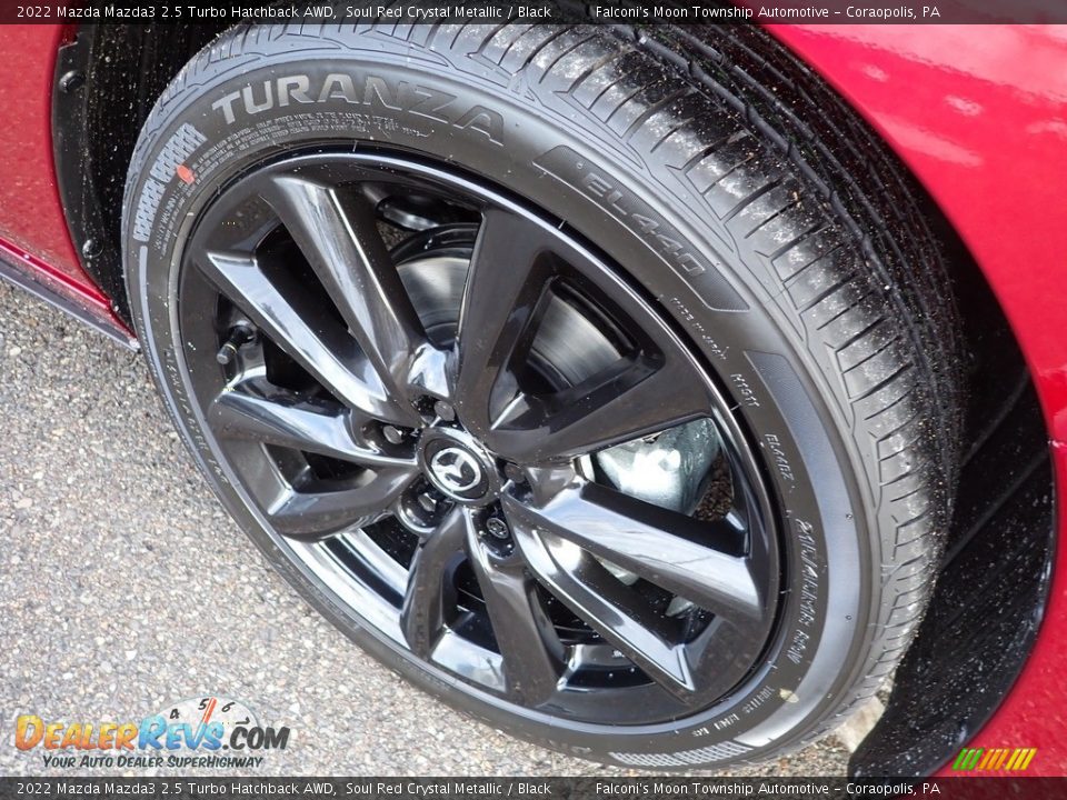 2022 Mazda Mazda3 2.5 Turbo Hatchback AWD Wheel Photo #10