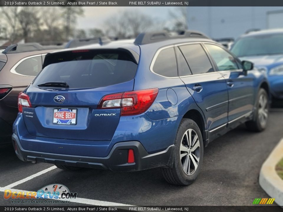 2019 Subaru Outback 2.5i Limited Abyss Blue Pearl / Slate Black Photo #3