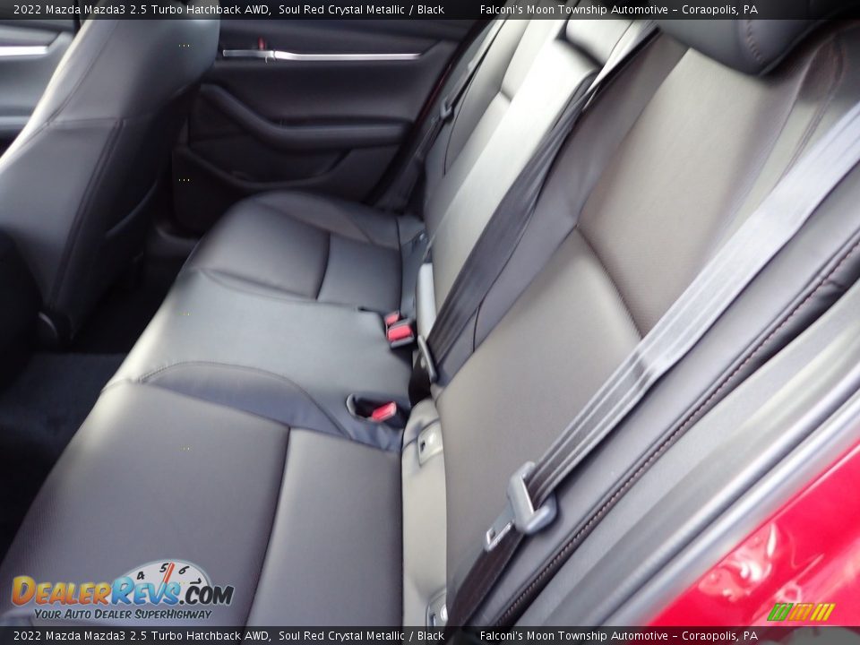 Rear Seat of 2022 Mazda Mazda3 2.5 Turbo Hatchback AWD Photo #12