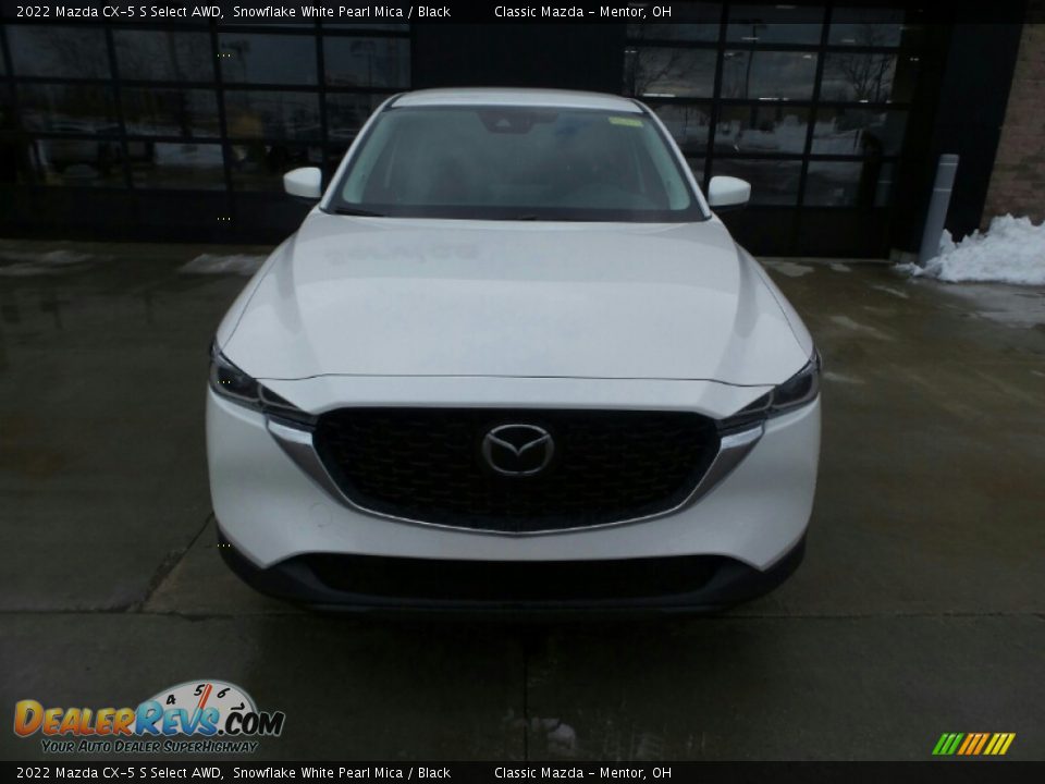 2022 Mazda CX-5 S Select AWD Snowflake White Pearl Mica / Black Photo #2