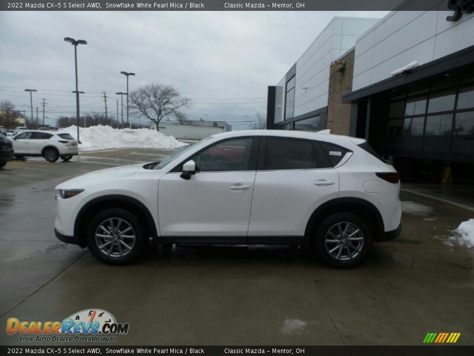 Snowflake White Pearl Mica 2022 Mazda CX-5 S Select AWD Photo #6