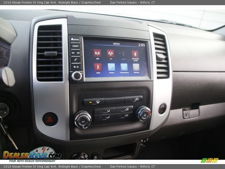 2019 Nissan Frontier SV King Cab 4x4 Midnight Black / Graphite/Steel Photo #16