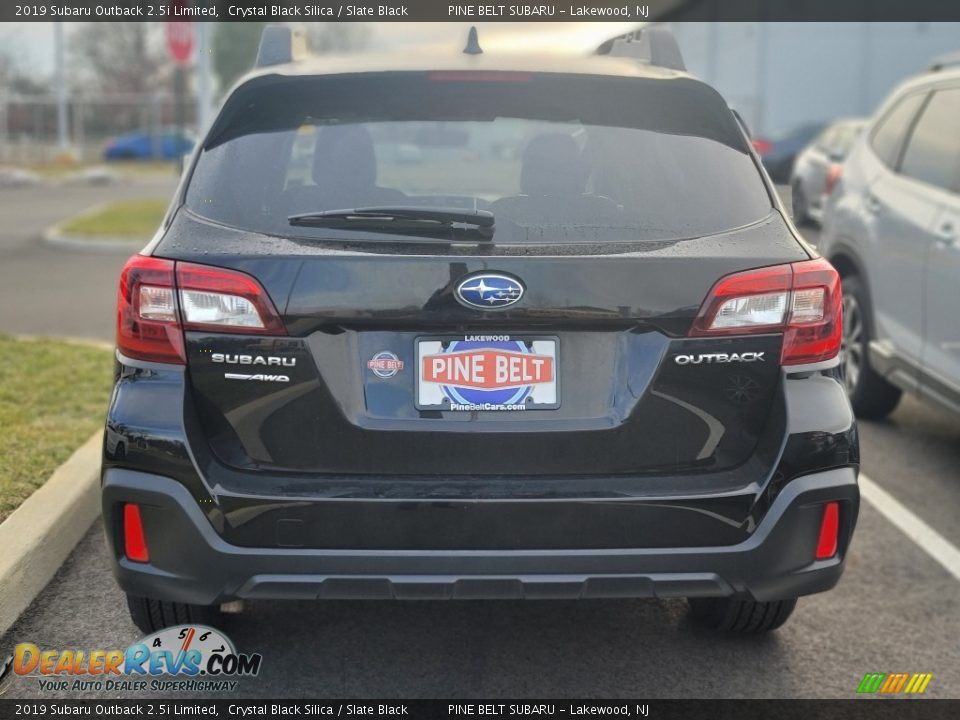 2019 Subaru Outback 2.5i Limited Crystal Black Silica / Slate Black Photo #4
