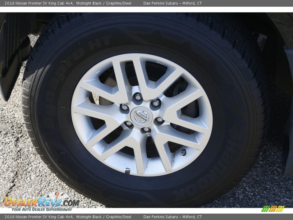 2019 Nissan Frontier SV King Cab 4x4 Midnight Black / Graphite/Steel Photo #19