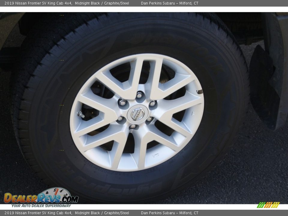 2019 Nissan Frontier SV King Cab 4x4 Midnight Black / Graphite/Steel Photo #21