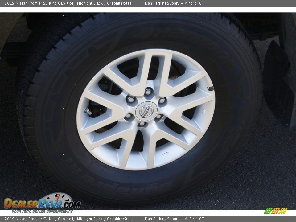 2019 Nissan Frontier SV King Cab 4x4 Midnight Black / Graphite/Steel Photo #22