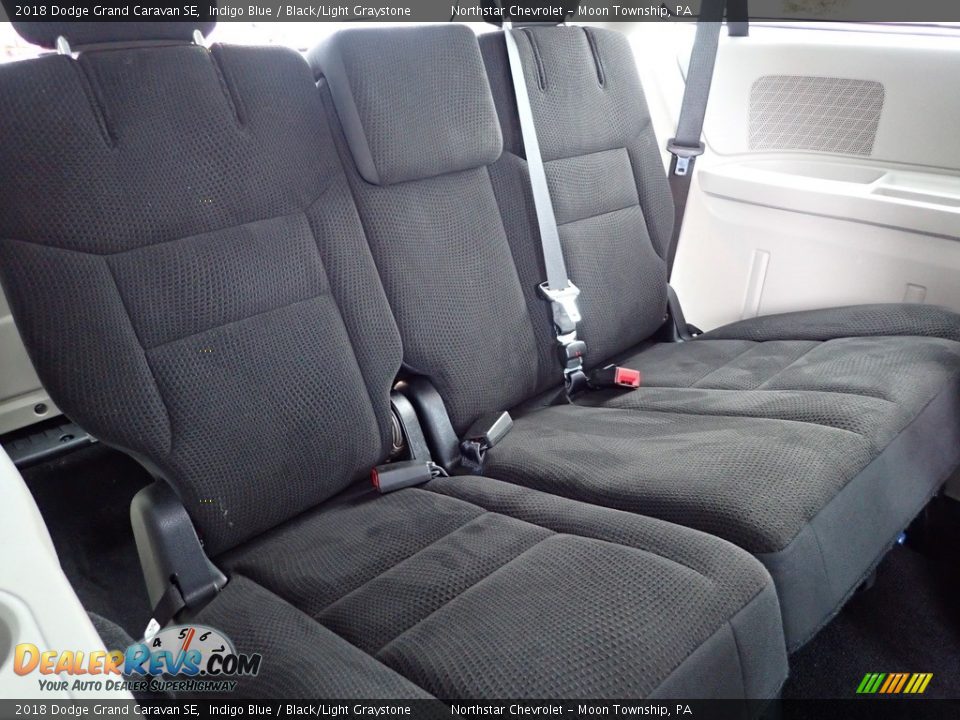 2018 Dodge Grand Caravan SE Indigo Blue / Black/Light Graystone Photo #19