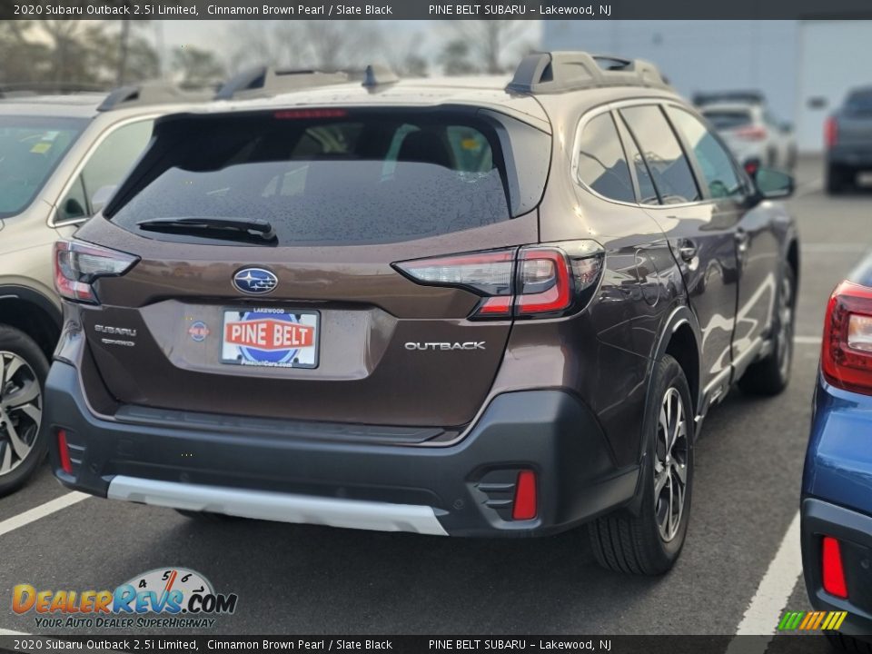 2020 Subaru Outback 2.5i Limited Cinnamon Brown Pearl / Slate Black Photo #3