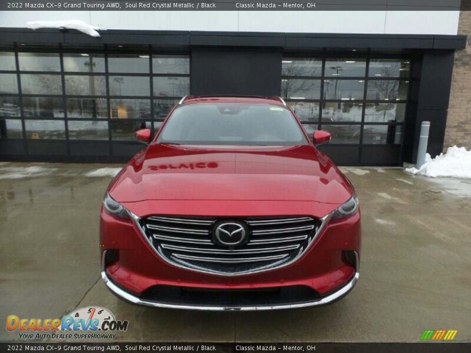 2022 Mazda CX-9 Grand Touring AWD Soul Red Crystal Metallic / Black Photo #2