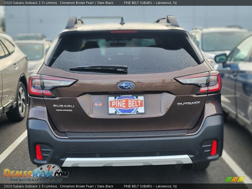 2020 Subaru Outback 2.5i Limited Cinnamon Brown Pearl / Slate Black Photo #4