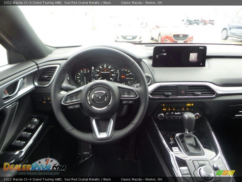2022 Mazda CX-9 Grand Touring AWD Soul Red Crystal Metallic / Black Photo #4