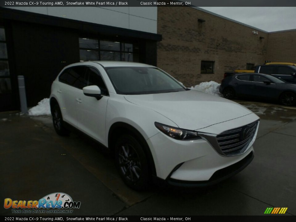 2022 Mazda CX-9 Touring AWD Snowflake White Pearl Mica / Black Photo #1