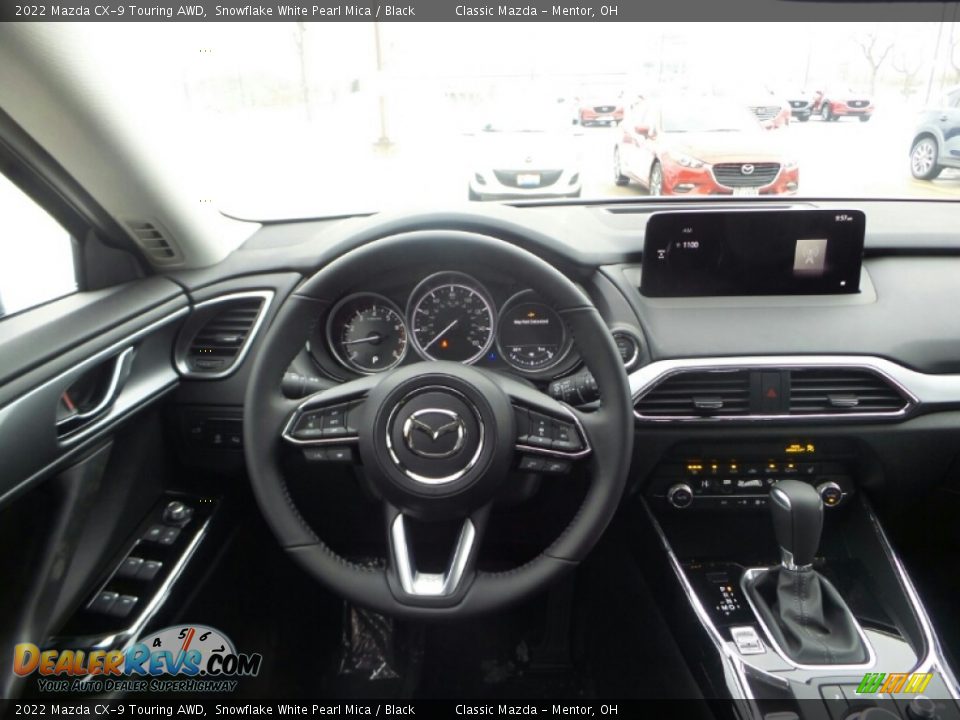 2022 Mazda CX-9 Touring AWD Snowflake White Pearl Mica / Black Photo #4