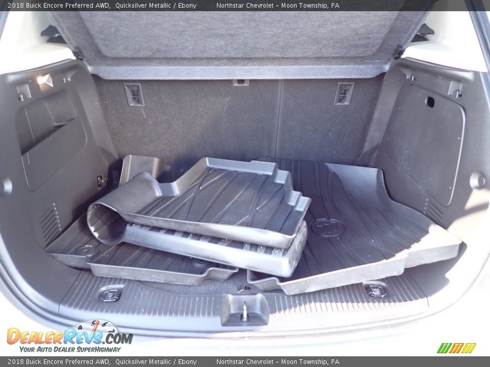 2018 Buick Encore Preferred AWD Quicksilver Metallic / Ebony Photo #7