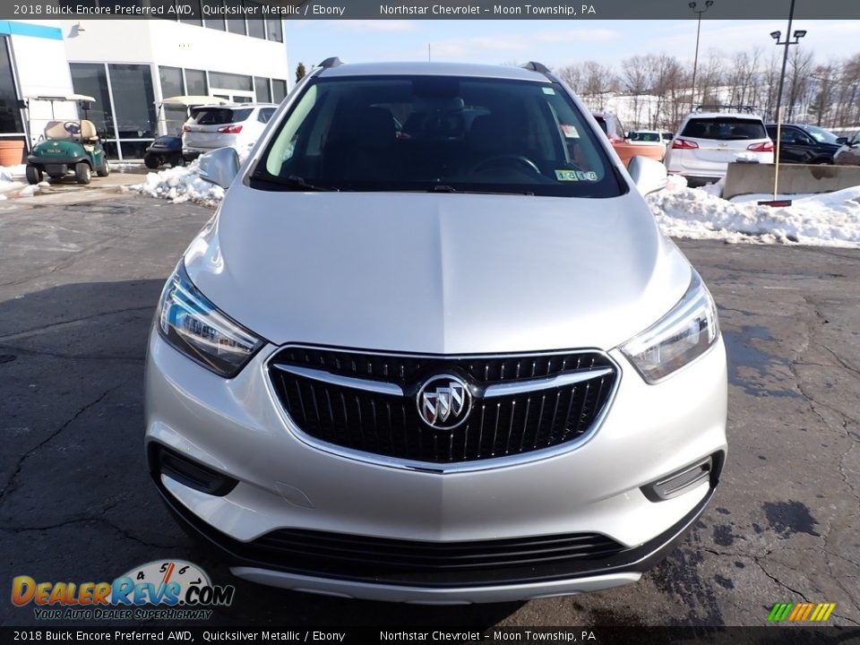 2018 Buick Encore Preferred AWD Quicksilver Metallic / Ebony Photo #13