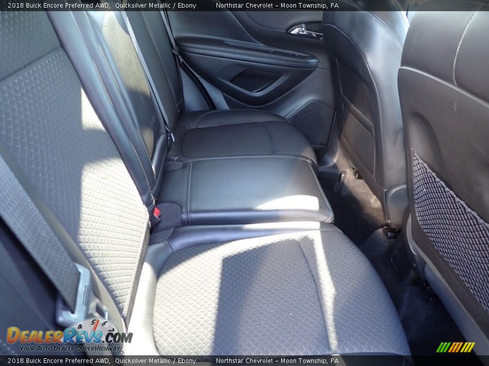 2018 Buick Encore Preferred AWD Quicksilver Metallic / Ebony Photo #18