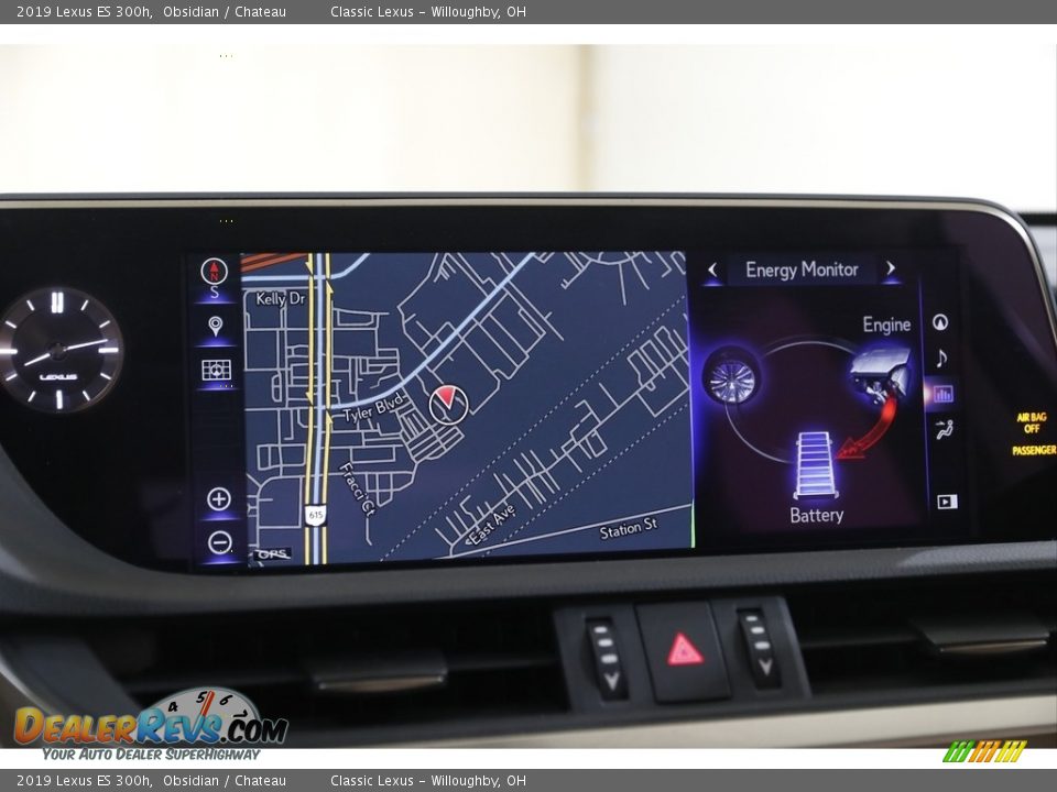 2019 Lexus ES 300h Obsidian / Chateau Photo #11