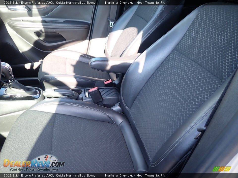 2018 Buick Encore Preferred AWD Quicksilver Metallic / Ebony Photo #20