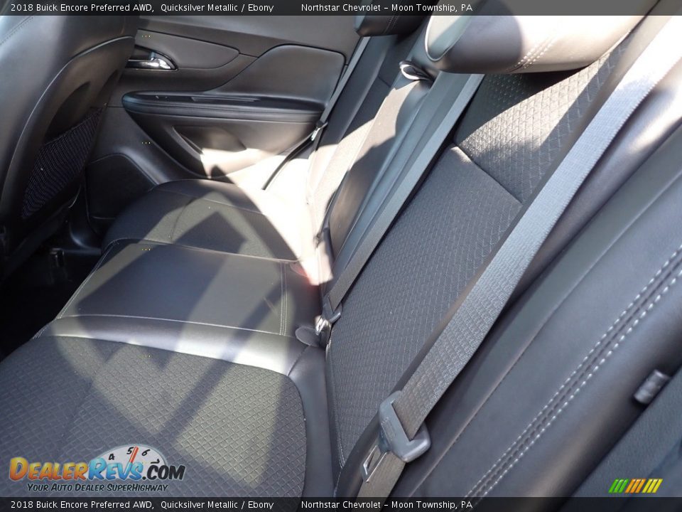 2018 Buick Encore Preferred AWD Quicksilver Metallic / Ebony Photo #21