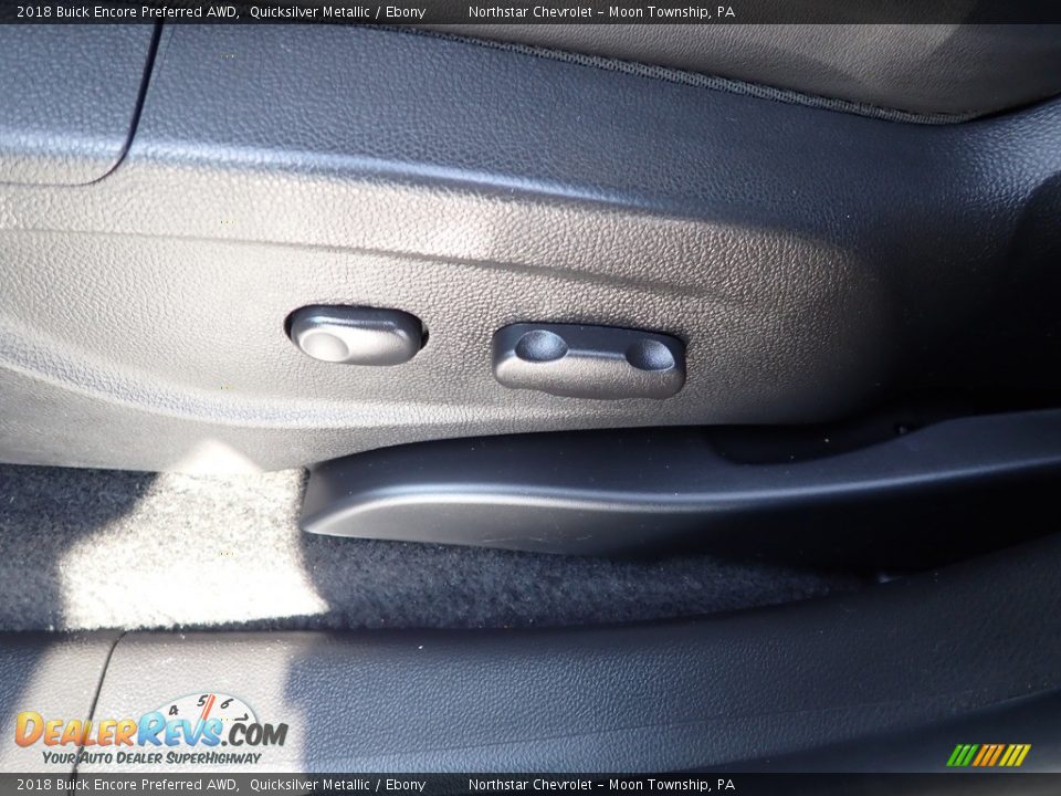 2018 Buick Encore Preferred AWD Quicksilver Metallic / Ebony Photo #25