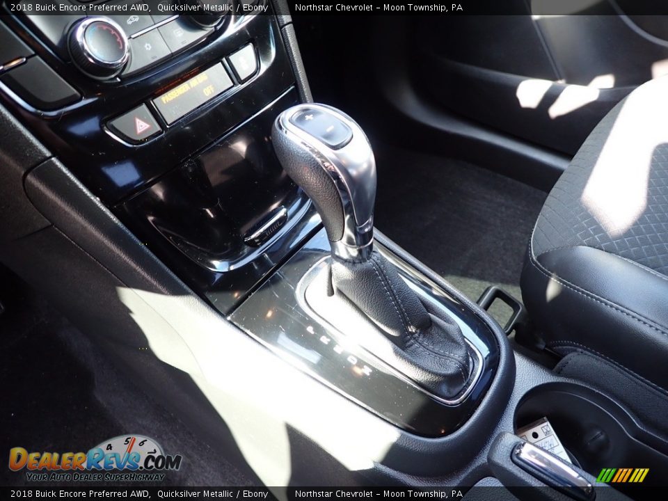 2018 Buick Encore Preferred AWD Quicksilver Metallic / Ebony Photo #26
