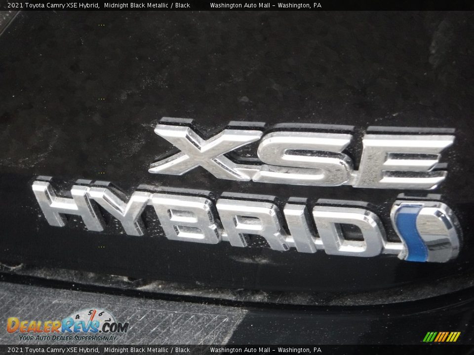 2021 Toyota Camry XSE Hybrid Midnight Black Metallic / Black Photo #19