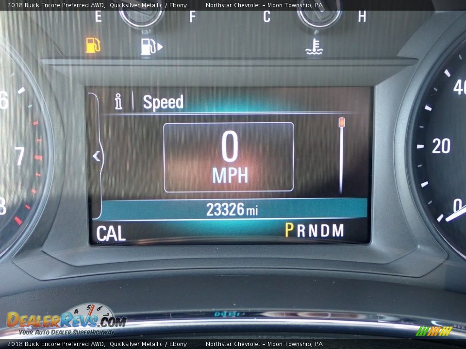 2018 Buick Encore Preferred AWD Quicksilver Metallic / Ebony Photo #29