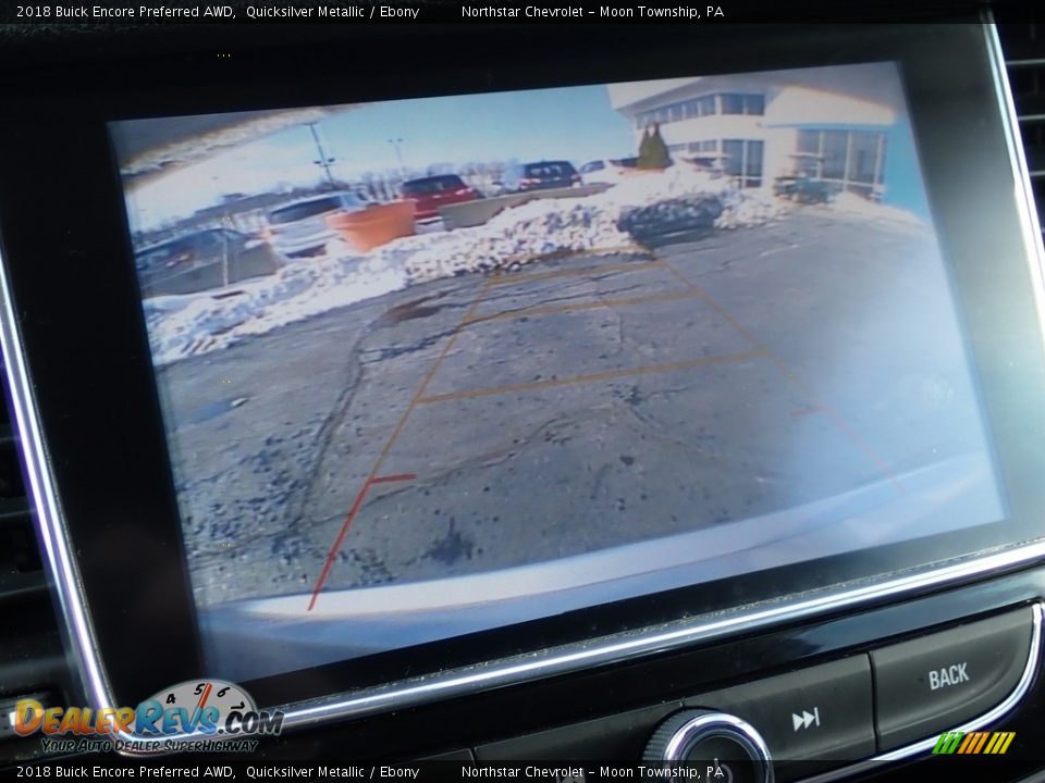2018 Buick Encore Preferred AWD Quicksilver Metallic / Ebony Photo #30
