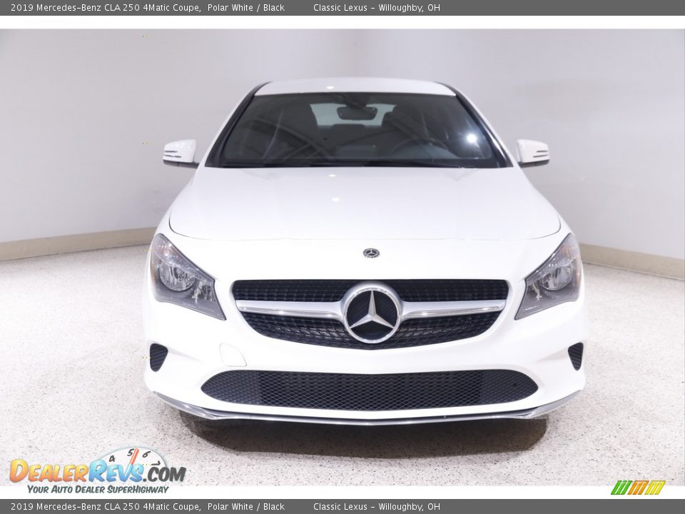 2019 Mercedes-Benz CLA 250 4Matic Coupe Polar White / Black Photo #2