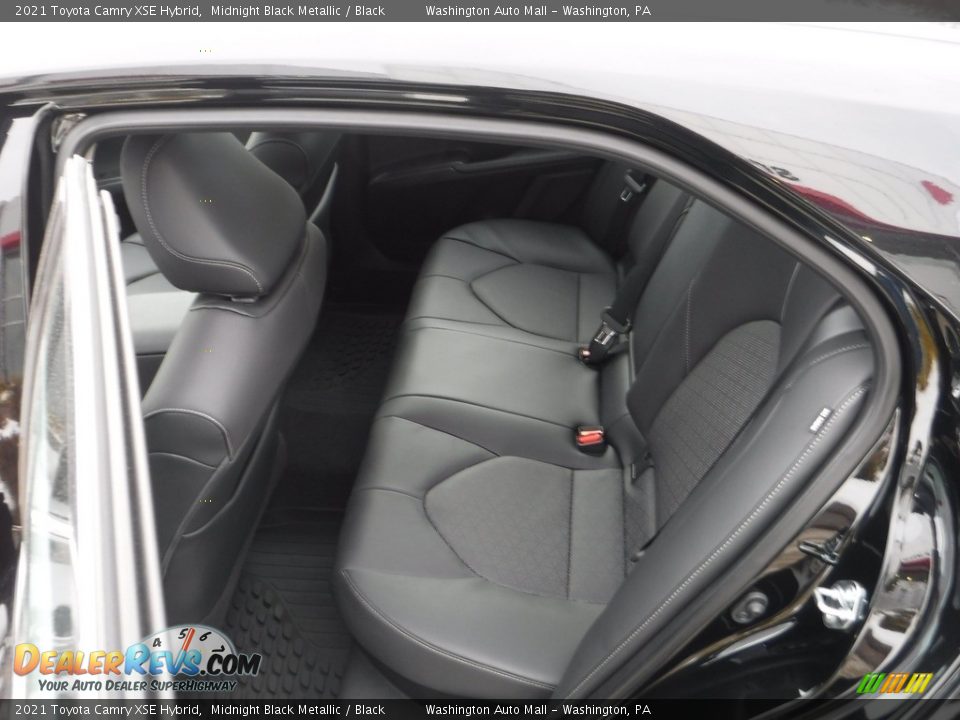 Rear Seat of 2021 Toyota Camry XSE Hybrid Photo #30