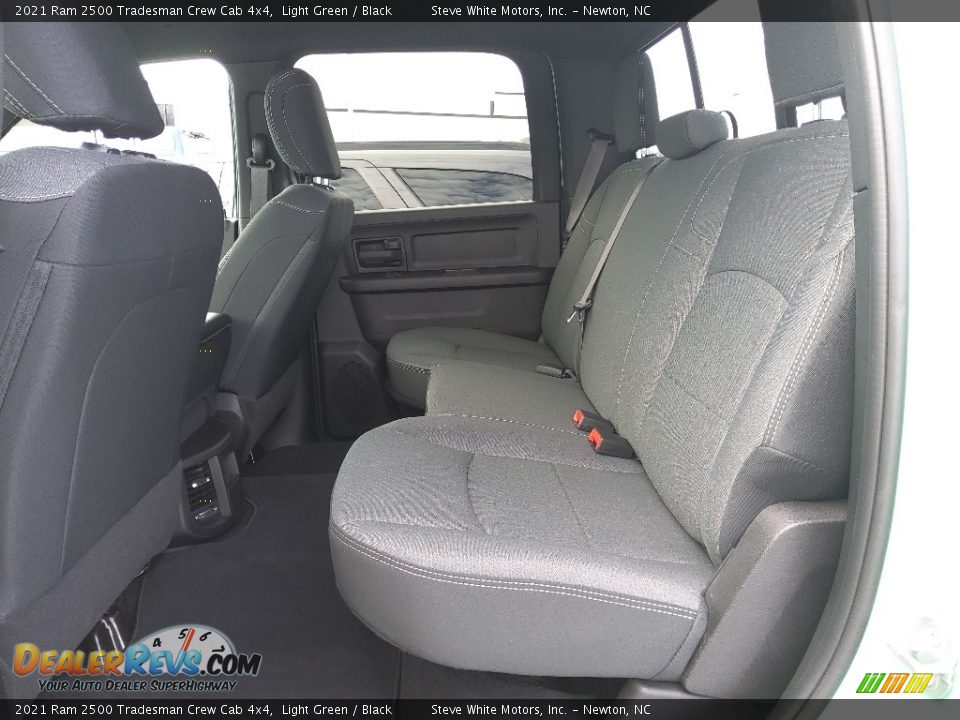 Rear Seat of 2021 Ram 2500 Tradesman Crew Cab 4x4 Photo #13