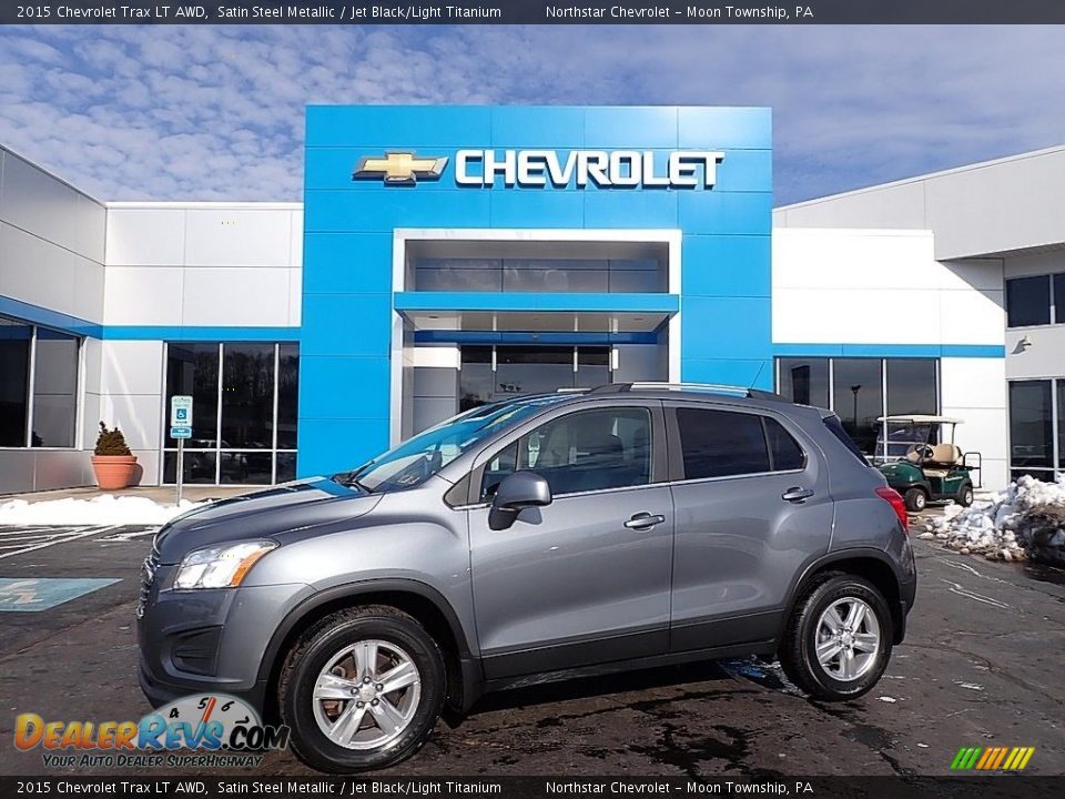 2015 Chevrolet Trax LT AWD Satin Steel Metallic / Jet Black/Light Titanium Photo #1