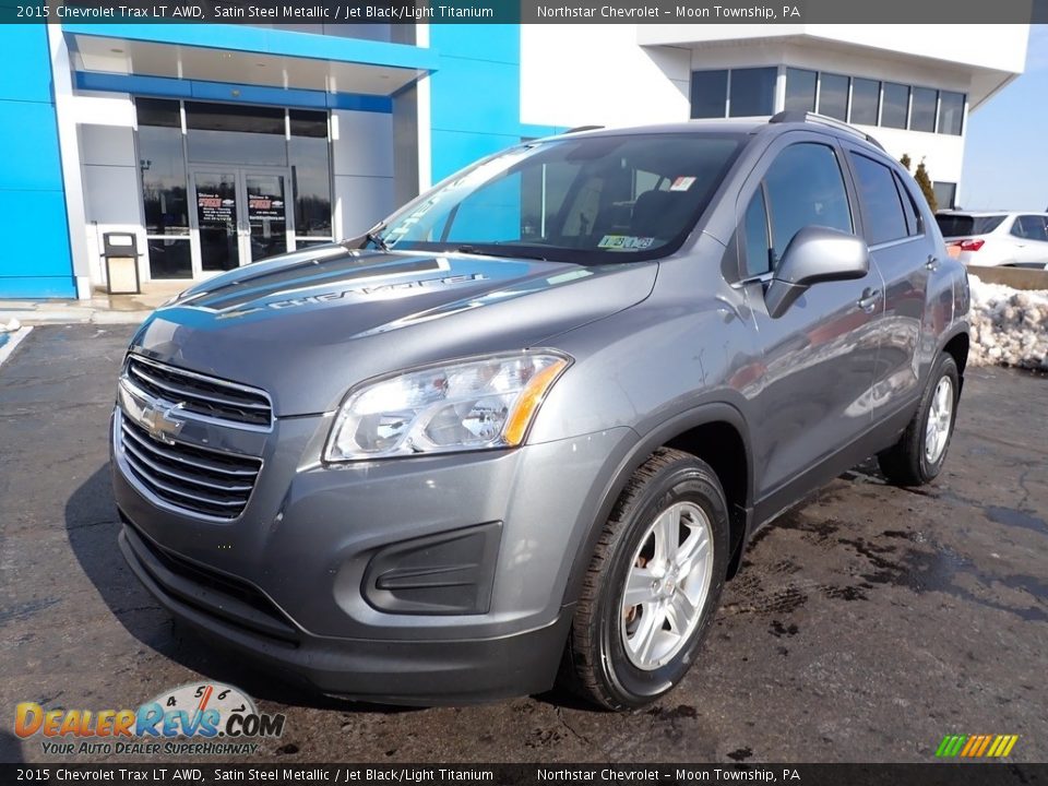 2015 Chevrolet Trax LT AWD Satin Steel Metallic / Jet Black/Light Titanium Photo #2