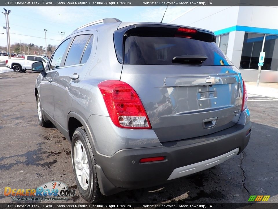 2015 Chevrolet Trax LT AWD Satin Steel Metallic / Jet Black/Light Titanium Photo #5