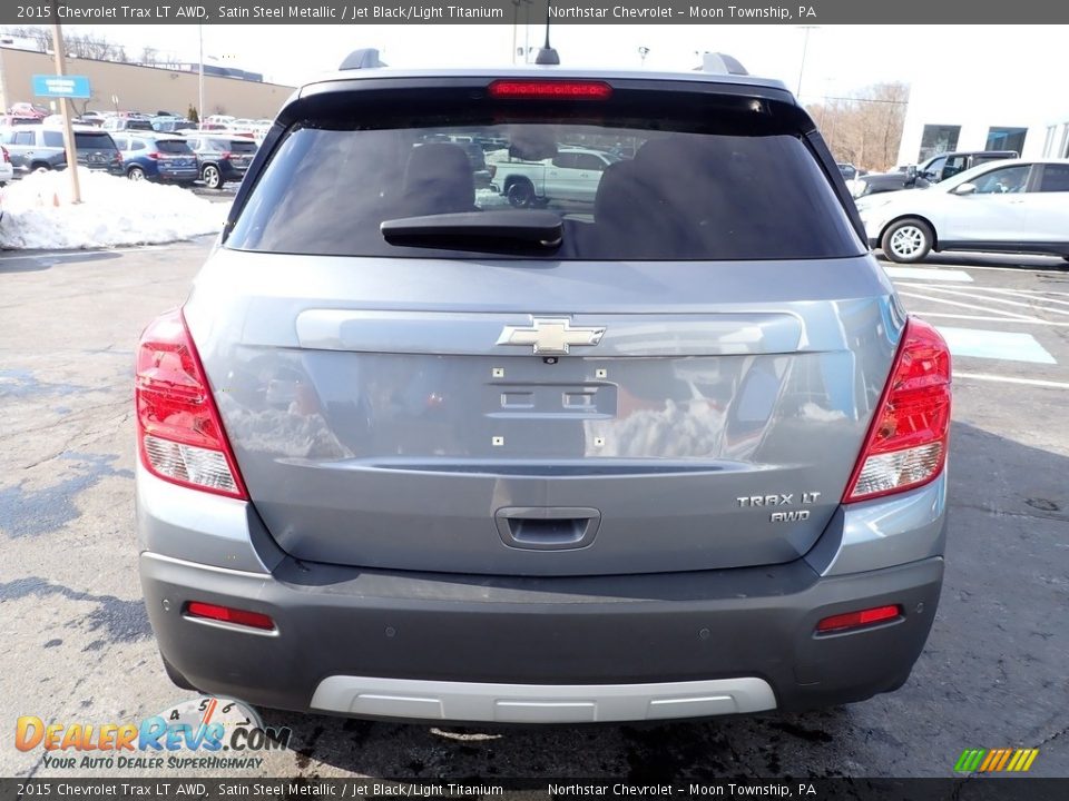 2015 Chevrolet Trax LT AWD Satin Steel Metallic / Jet Black/Light Titanium Photo #6