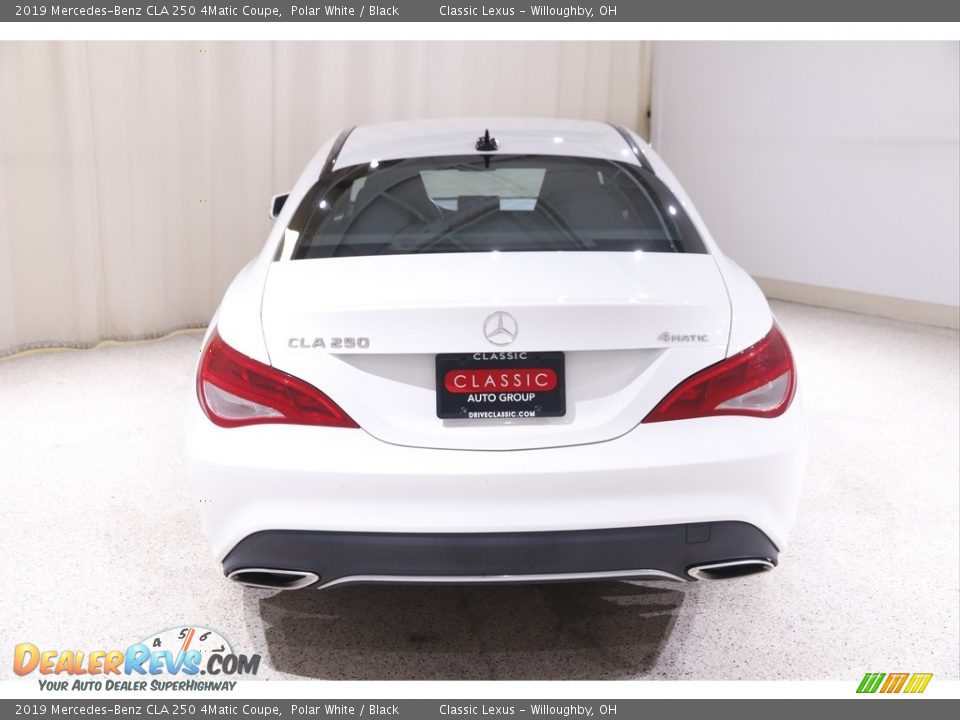2019 Mercedes-Benz CLA 250 4Matic Coupe Polar White / Black Photo #20