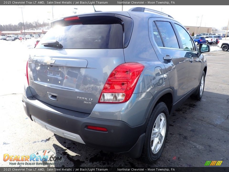 2015 Chevrolet Trax LT AWD Satin Steel Metallic / Jet Black/Light Titanium Photo #8