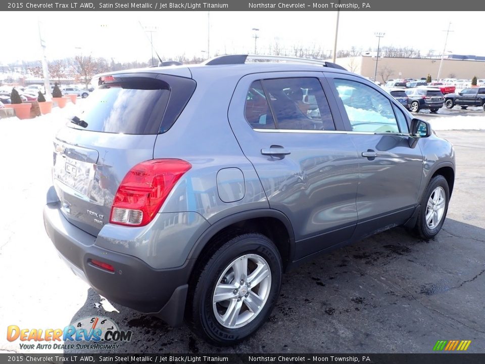 2015 Chevrolet Trax LT AWD Satin Steel Metallic / Jet Black/Light Titanium Photo #9