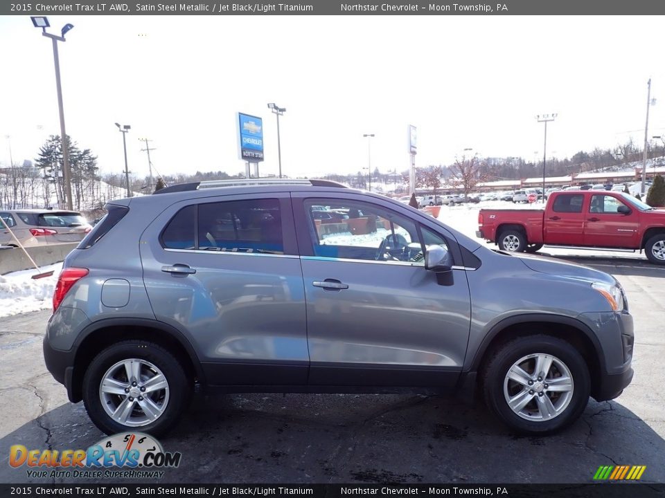 2015 Chevrolet Trax LT AWD Satin Steel Metallic / Jet Black/Light Titanium Photo #10