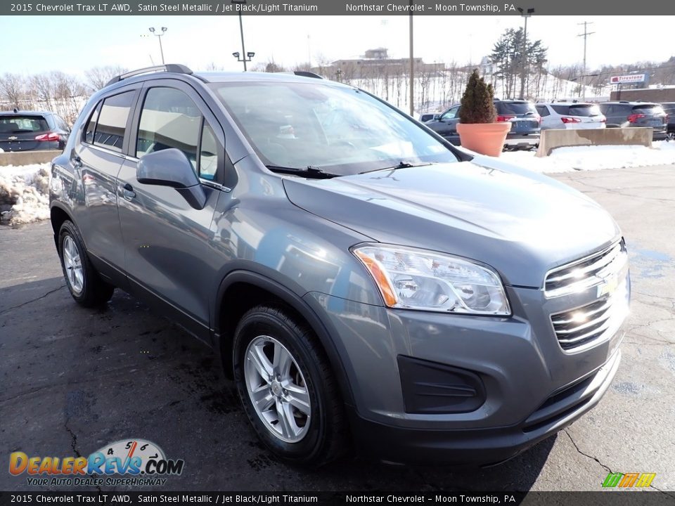 2015 Chevrolet Trax LT AWD Satin Steel Metallic / Jet Black/Light Titanium Photo #11