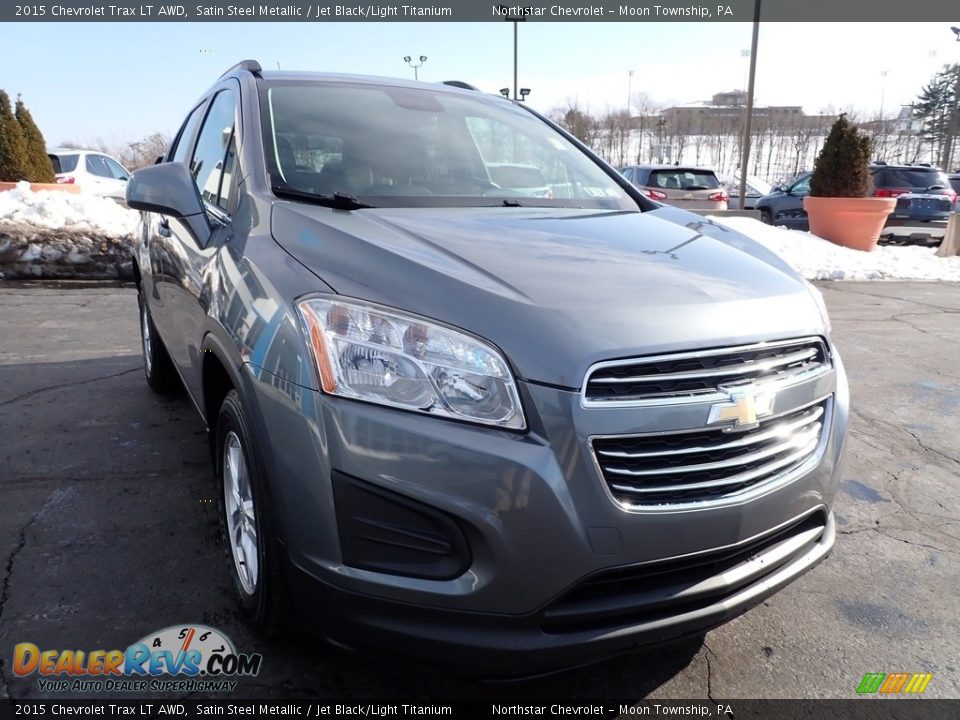 2015 Chevrolet Trax LT AWD Satin Steel Metallic / Jet Black/Light Titanium Photo #12