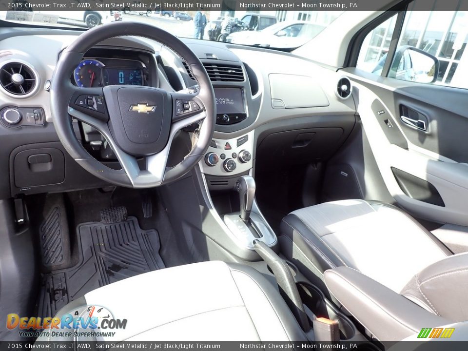 2015 Chevrolet Trax LT AWD Satin Steel Metallic / Jet Black/Light Titanium Photo #22