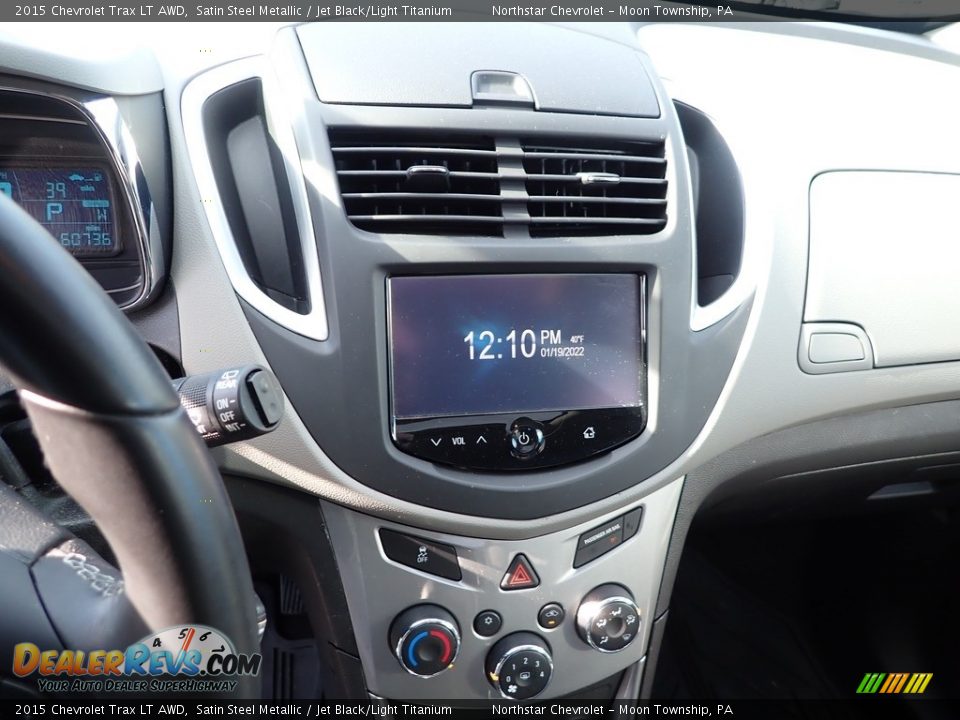 2015 Chevrolet Trax LT AWD Satin Steel Metallic / Jet Black/Light Titanium Photo #27