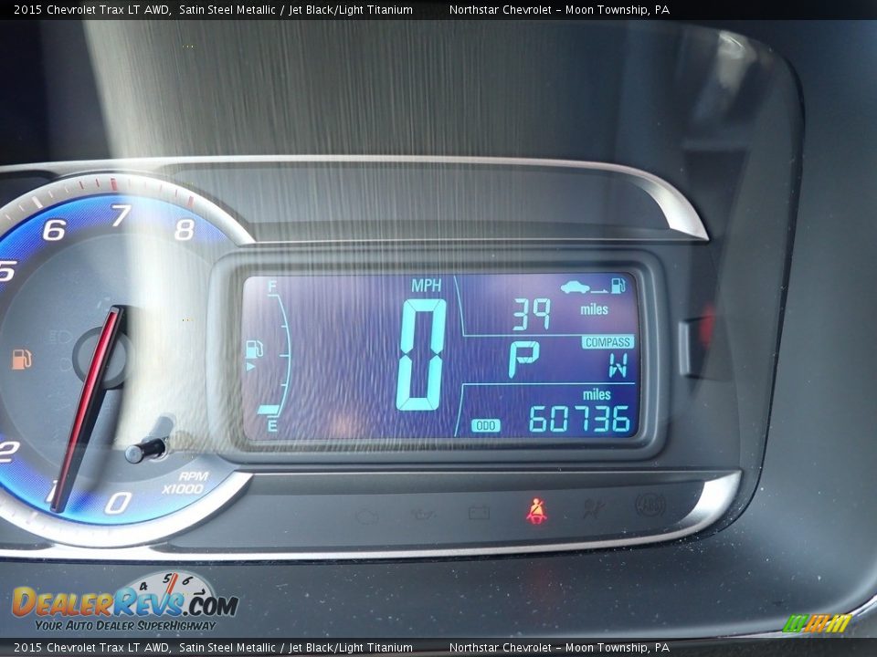 2015 Chevrolet Trax LT AWD Satin Steel Metallic / Jet Black/Light Titanium Photo #29
