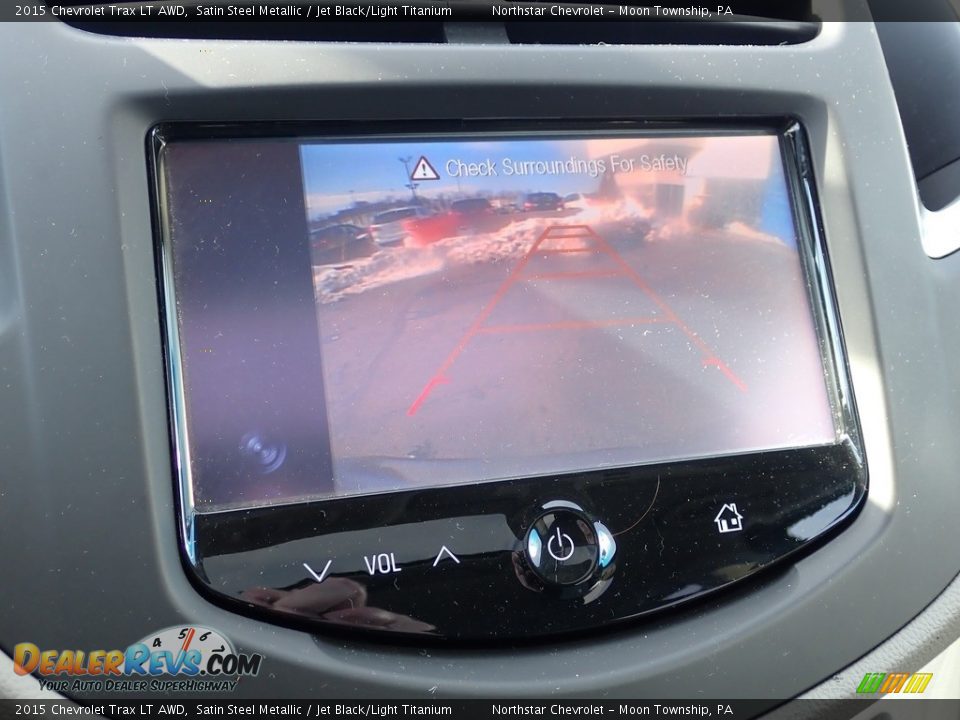 2015 Chevrolet Trax LT AWD Satin Steel Metallic / Jet Black/Light Titanium Photo #30